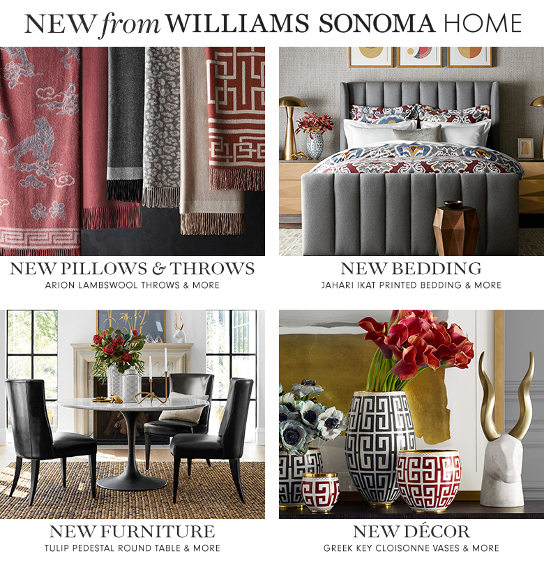 All New Home Furniture & Décor | Williams Sonoma