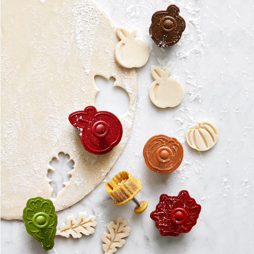 Williams Sonoma Fall Impression Cutters, Set of 6