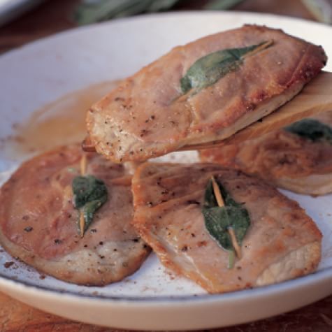 veal saltimbocca scallops prosciutto