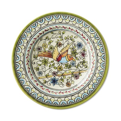 Jardim Salad Plates, Set of 4, Bird | Williams Sonoma