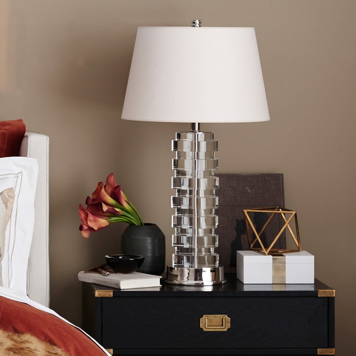 bohemian crystal table lamp