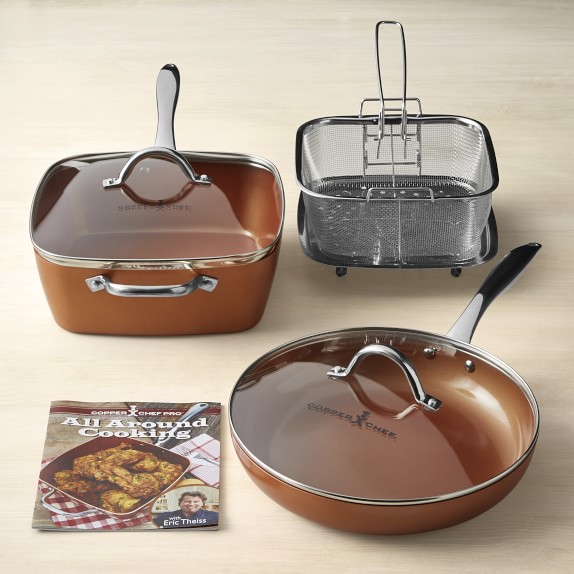 Copper Chef Professional Ceramic Nonstick Cookware Set | Williams Sonoma