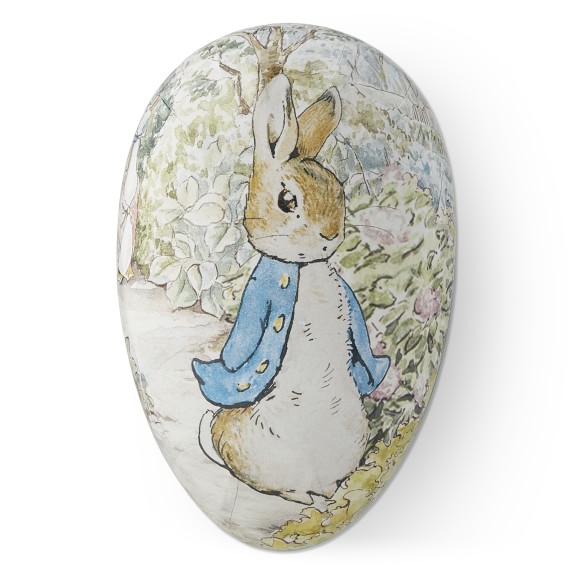 Peter Rabbit Candy Filled Mache Egg, Large | Williams Sonoma