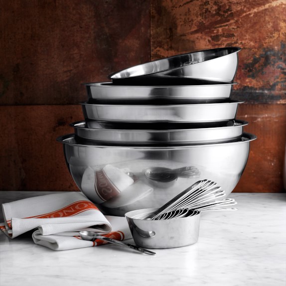 le creuset stainless steel mixing bowls