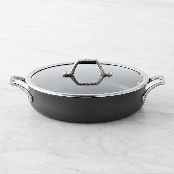 Calphalon Signature Nonstick Sautéuse With Lid Williams Sonoma